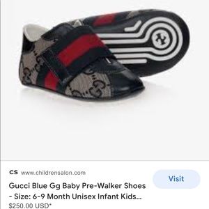 Gucci Baby Shoes